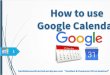Homer_Etrata_How to Use Google Calendar