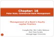 Chapter 16 Mgt of Equity Capital