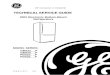 GE Refrigerator Service Manual 31 9112