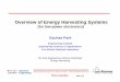 Overview of Energy Harvesting SystemsLA-UR 8296