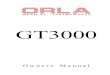 GT3000 Manual GB
