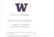 University of Washington - Performance Nutrition Manual