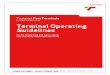 Terminal Operating Guidelines for Ro-Ro, Break-Bulk and Agricultural, Bulk and Ro-Ro Automotive Terminals