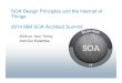 SOA Design Principles and the Internet of Things - Presentation