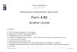 Approvals and Standardisation Docs Syllabi Syllabus Part145 General 081027