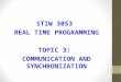Communication in Real Time Programming