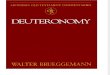 Deuteronomy - Walter Brueggemann