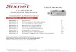 Sixnet Industrial Modem VT-Modem User Manual