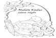 Malam Kudus - Buku Mewarnai - Silent Night Coloring Book