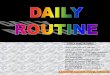 Daily Routine - Simple Present