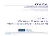 Itaca project - Report on Italian Cascade course