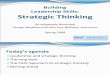 Strategic Thinking part2