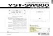 Manual Yamaha YST-SW800 (Service)