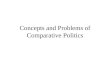 Concepts and Problems of Comparative Politics