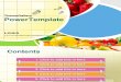 Fresh fruit PPT template.ppt