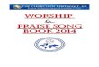 Worship & Praise Book 2014 - COP U.K