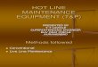Live Line Maintenance Tec Hniques