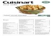 Manual Panificadora cuisinert