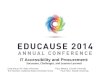 IT Accessibility and Procurement: Successes, Challenges, and Lessons Learned (242339125)
