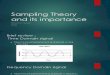 Sampling Theory and Its Importance