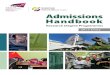 Admissions Handbook 2015