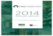 CRED Tampa Bay 2014 Annual Report