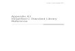 Appendix 1 - Standard Library Reference