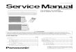 Panasonic Cs-A9dkh Cu-A9dkh Cs-A12dkh Cu-A12dkh Service Manual Repair Guide