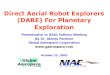 Dare for Planetary Exploration
