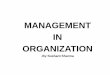 Management in Organization