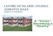 3487632 Introduction Jamiatur Raza Centre for Islamic Studies Bareilly Sharif India Www Jamiaturraza Com