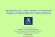 Immigrants, the Labour Market, and Potential Impacts of Skilled Migration Policy Changes