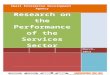 Research on the Performance of the Services Sector (ICT and Tourism)