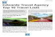 Edwards Travel Agency Top 10 Travel Lists