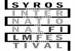 2ο Διεθνές Φεστιβάλ Κινηματογράφου Σύρου (26/7-1/8/2014)