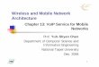 Wireless and Mobile Network Architecture