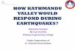 How Does Kathmandu Valley Respond During Earthquakes