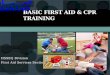 Basic First Aid Training for Adult,Child and Infant