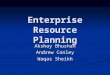 Enterprise Resource Planning[1]