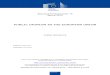Eurobarometer - Public Op EU