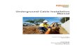 Underground Cable Installation Manual Word
