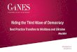 Riding the Third Wave of Democracy: Best Practice Transfers to Moldova and Ukraine