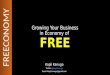 Freeconomy-Growing Your Business in Free Economy