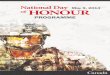 Official Program - National Day of Honour