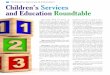 Children's Services and Education Roundtable