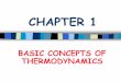 Chapter1 Basic Concepts of Thermodynamics