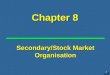 Ch 8 PMO Secondary Stock Market Organisation