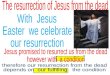 JESUS RESURRECTED CELEBRATES MY OWN RESURRECTION WITH A CONDITION