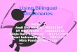using billingual dictonary