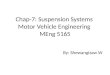 Chap 7 Suspension Systems